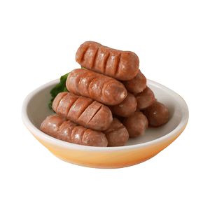 芃宝火山石烤肠儿童脆皮猪肉肠0淀粉手工无添加宝宝热狗香肠