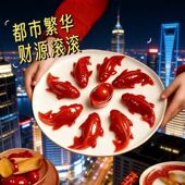 八方来财山楂糕山楂鱼锦鲤年年有鱼有余鱼形鲤鱼年夜饭半成品家宴