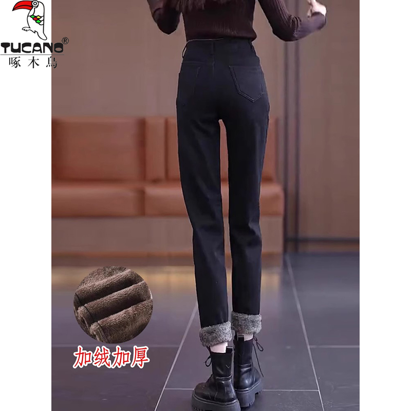 郑州女裤2023新款秋冬款加绒