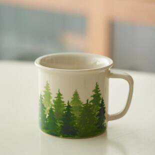 肆月本来不该有咖啡杯设计感小众陶瓷杯子家用喝水杯高颜值情侣杯