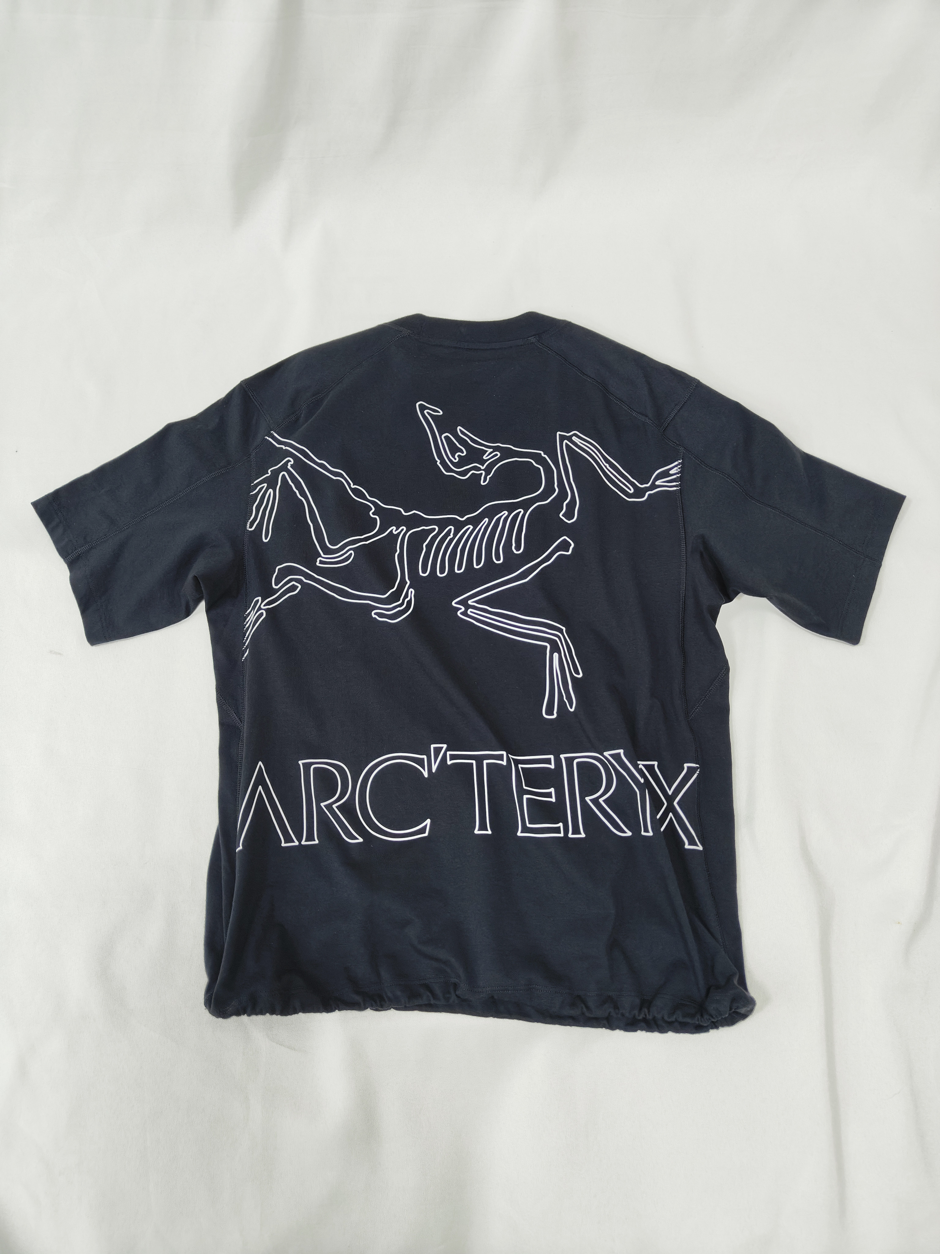 26 Arcteryx Subida Tee Women's Pure Cotton Outdoor Casual Short-Sleeve T-Shirt with Big Bird Logo