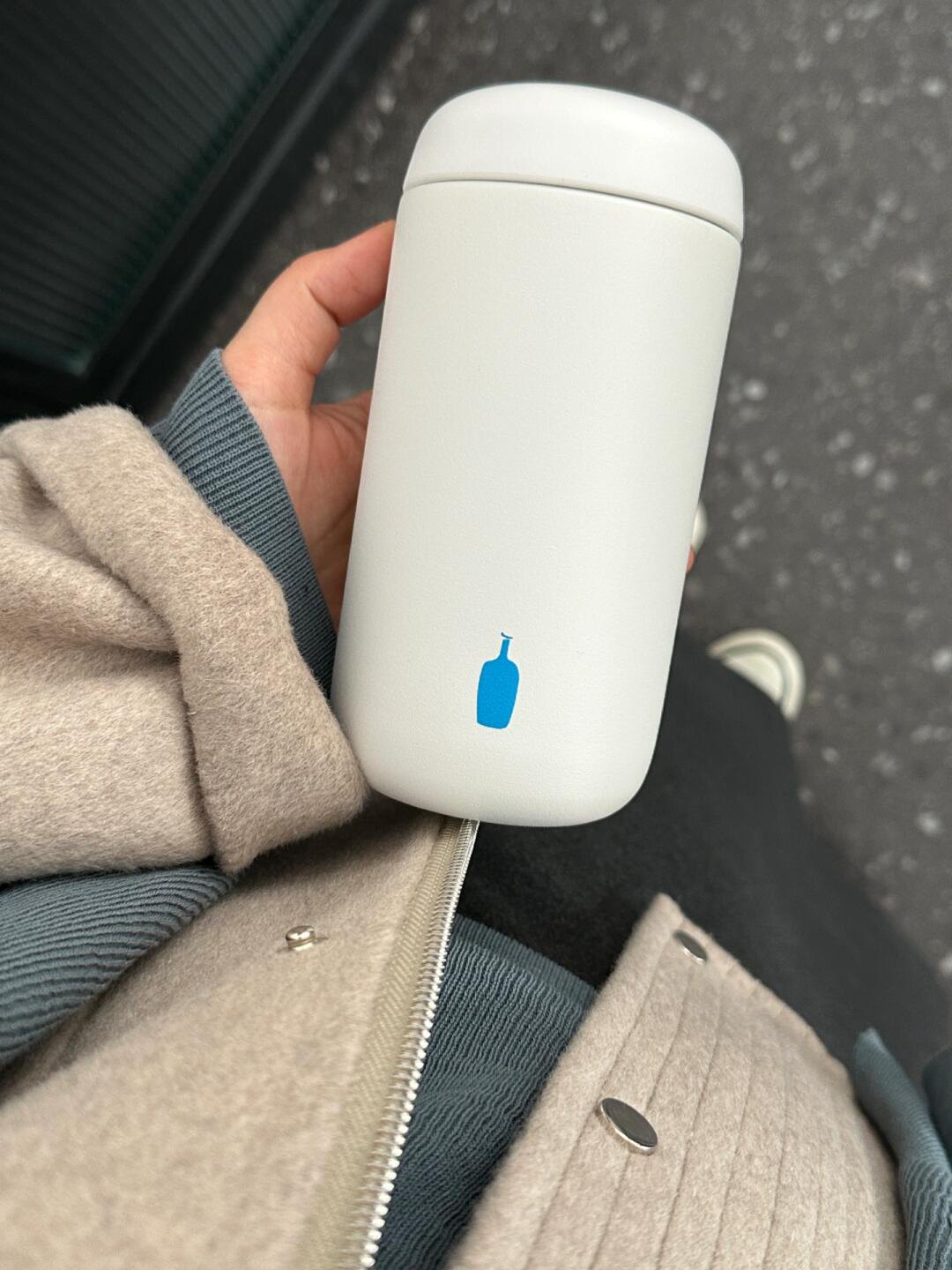 BlueBottle Fellow蓝瓶咖啡杯卡特保温杯陶瓷内胆杯子便携随手杯