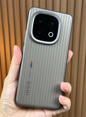 磨砂瓦楞立体纹理适用iQOO13手机壳iq00Z9turbo轻薄Neo10Pro简约Z10Pro透黑色0.8mm裸机感磨砂白色不会发黄套