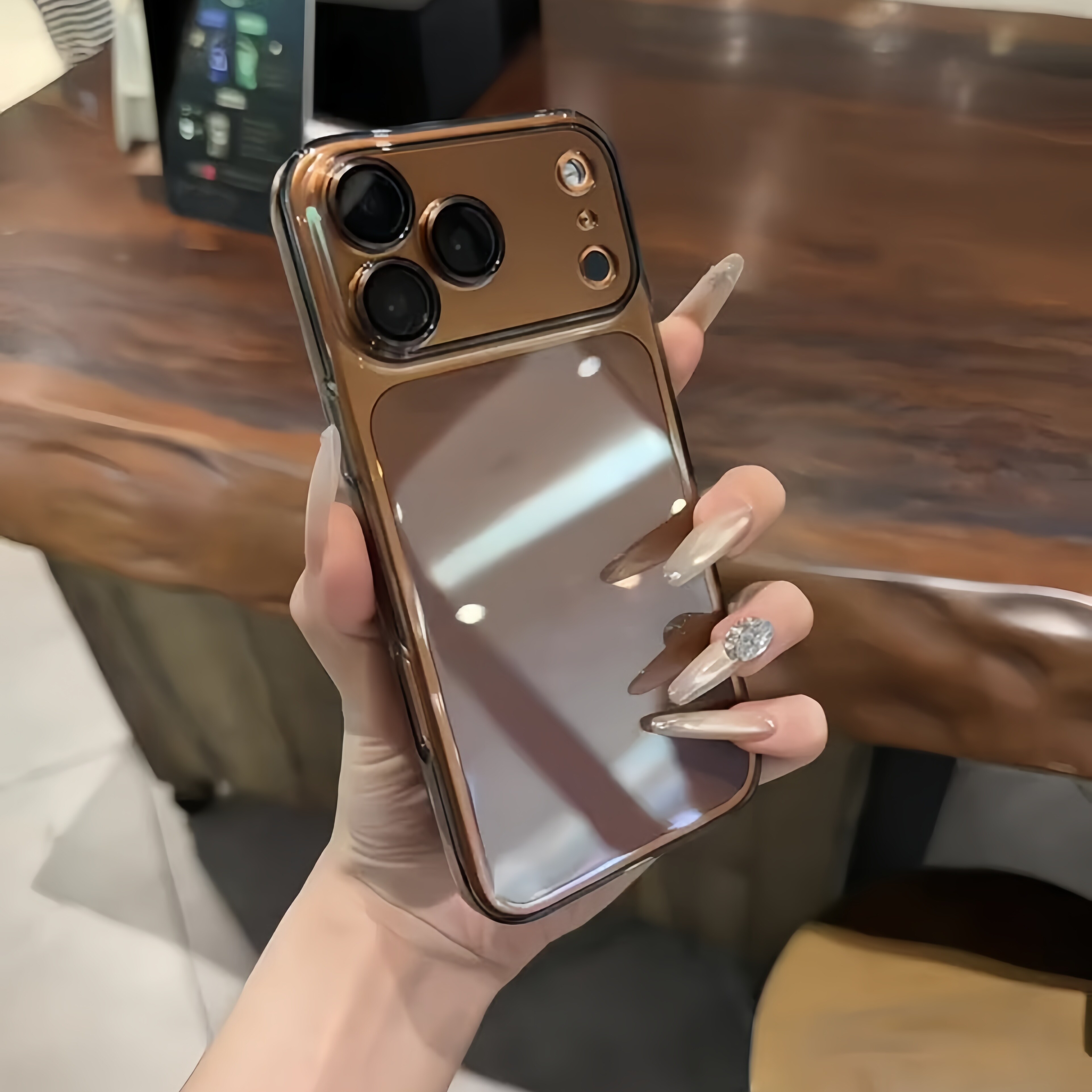 自带镜头膜超薄PC适用苹果17ProMax手机壳iPhone16E透黑色简约Air高透明15plus全包14防摔13高级感12硬壳11潮