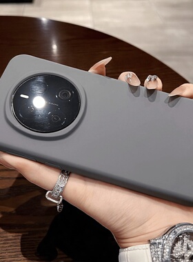 软糯适用荣耀magic7pro手机壳新款液态硅胶魔术7简约MG6/5纯色高级灰色Mate70Pro+防摔壳X60男X50GT女款防摔