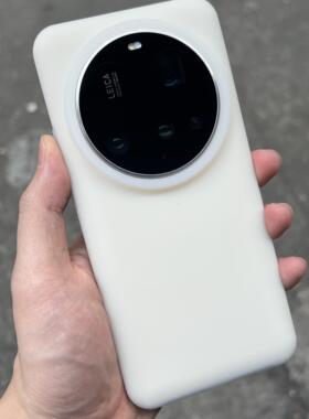 耐黄果冻保护套适用小米15Ultra手机壳15pro亲肤软糯14ultra植绒液态硅胶Xiaomi13全包高级灰色橡皮擦手感男