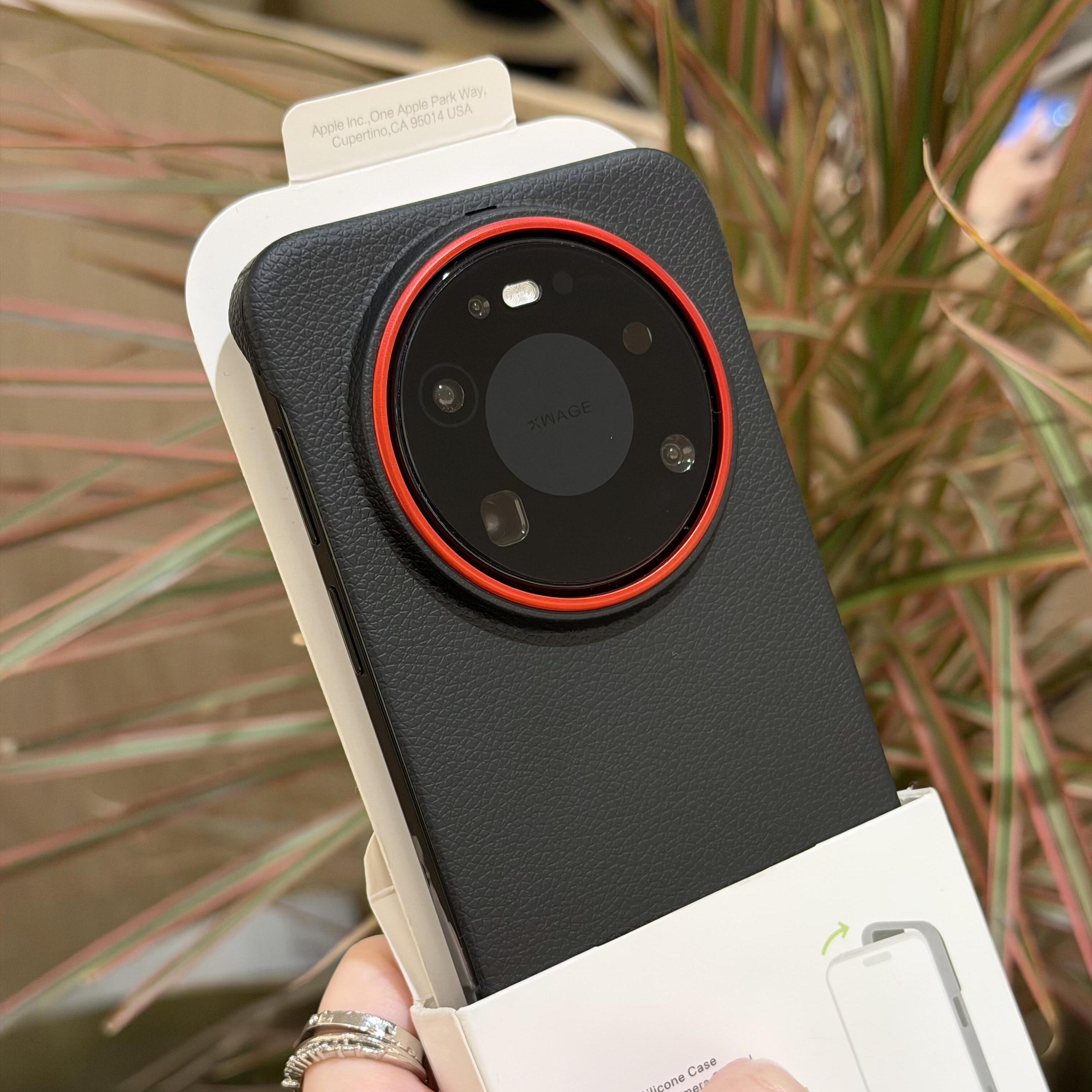 内置磁吸荔枝纹适用华为Mate80Promax手机壳mate70/60pro+简约mate70air无边框RS黑色超薄裸机手感硬壳高级感