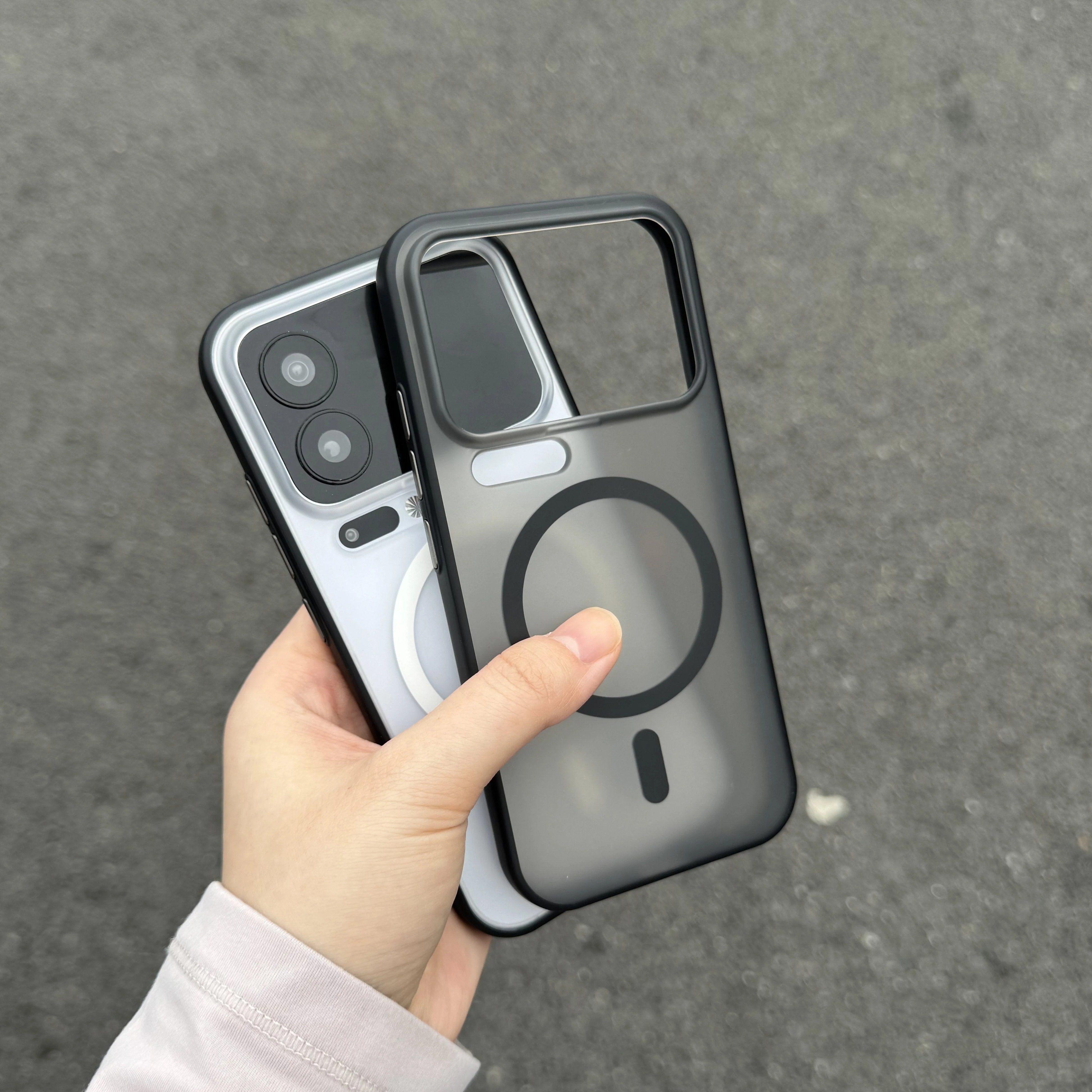 经典淬炼黑白简盾磨砂肤感适用小米17promax手机壳Xiaomi17/15全包独立金属按键15Pro内置磁吸ultra防摔保护