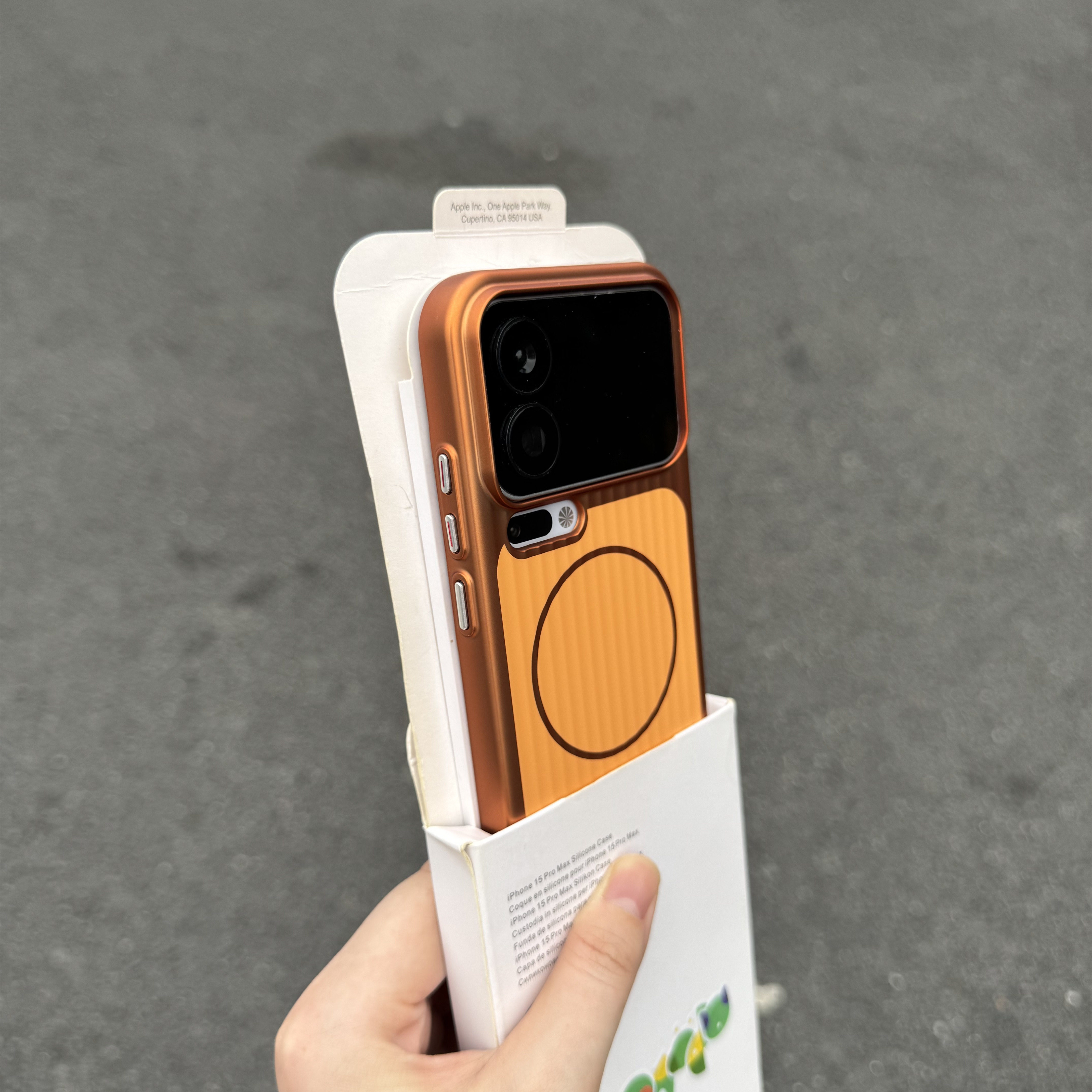 强磁吸钛盾金属质感适用小米17promax手机壳Xiaomi17星宇橙色17Pro瓦楞纹全包钛灰银色轻薄新款男女独立按键