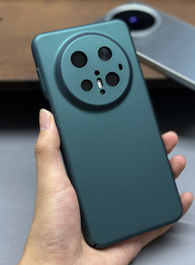 绒毛磨砂复古绿适用华为mate70pro+手机壳Mate60/50纯色40e防指纹30轻薄nova14ultra全包岩砂13简约12硬壳11