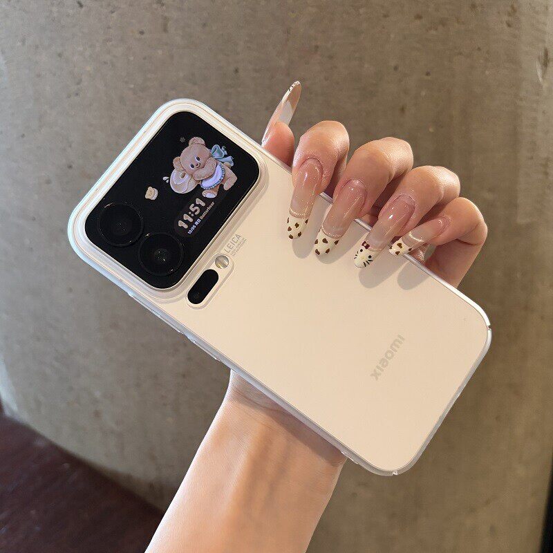 轻薄裸机感磨砂适用小米17Pro手机壳17Promax简约Xiaomi15透明轻雾黑色15Ultra手感好情侣款14pro白色硬外壳