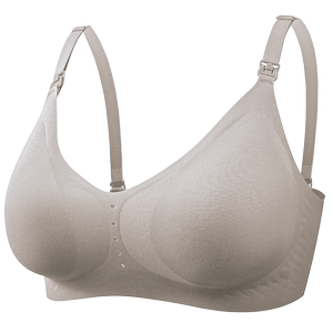 孕町孕妇棉莫哺乳内衣5A抗菌排汗防下垂聚拢产后喂奶孕期专用文胸