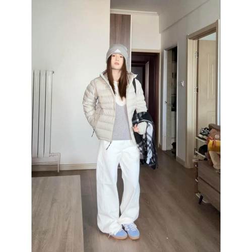 韩系排骨保暖面包服女外套潮