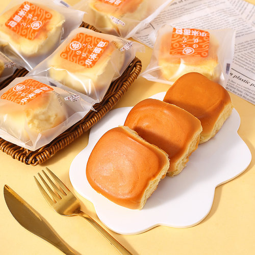 小米面包老式健康食品营养糕点早餐速食整箱批发代餐零食