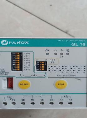 FANOX 电动机和发电保护控制继电器 GL16    AC