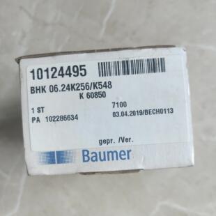 K548编码 06.24K256 器 堡盟BHK Baumer
