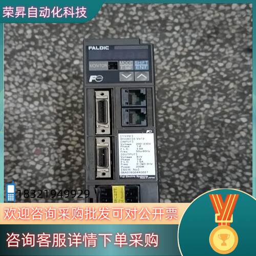现货RYC201D3-VVT2富士伺服驱动200W成色