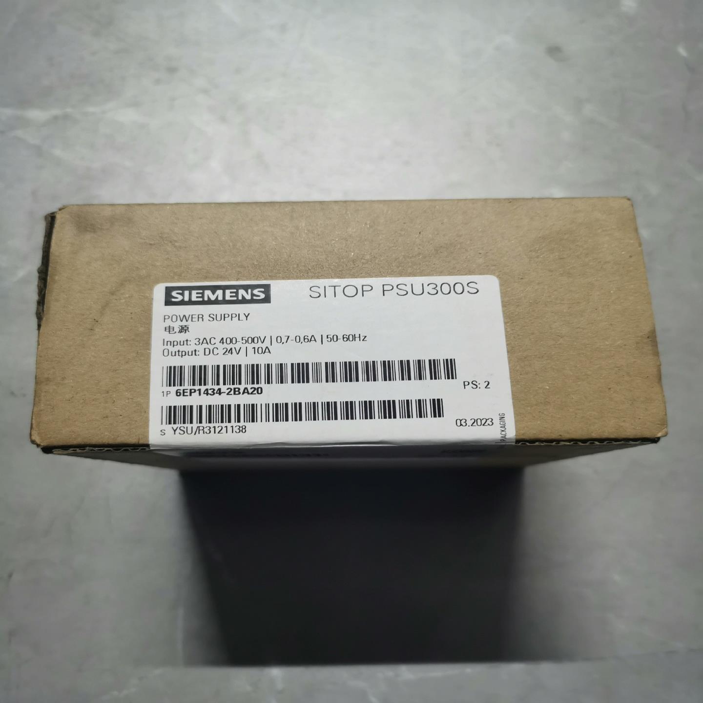 6EP1434-2BA20原装开封未使用，盒子有点瑕疵，便宜
