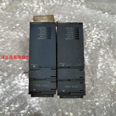 Q02CPU三菱CPU二手2个，如图实物，成色很新，功能完好