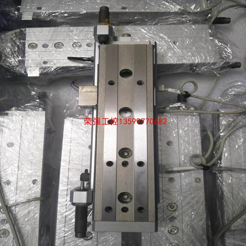 【荣强工控】拆机SMC滑台MXQ16-100成色如新