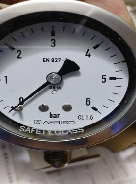 德国菲索Afriso压力表。全新。。