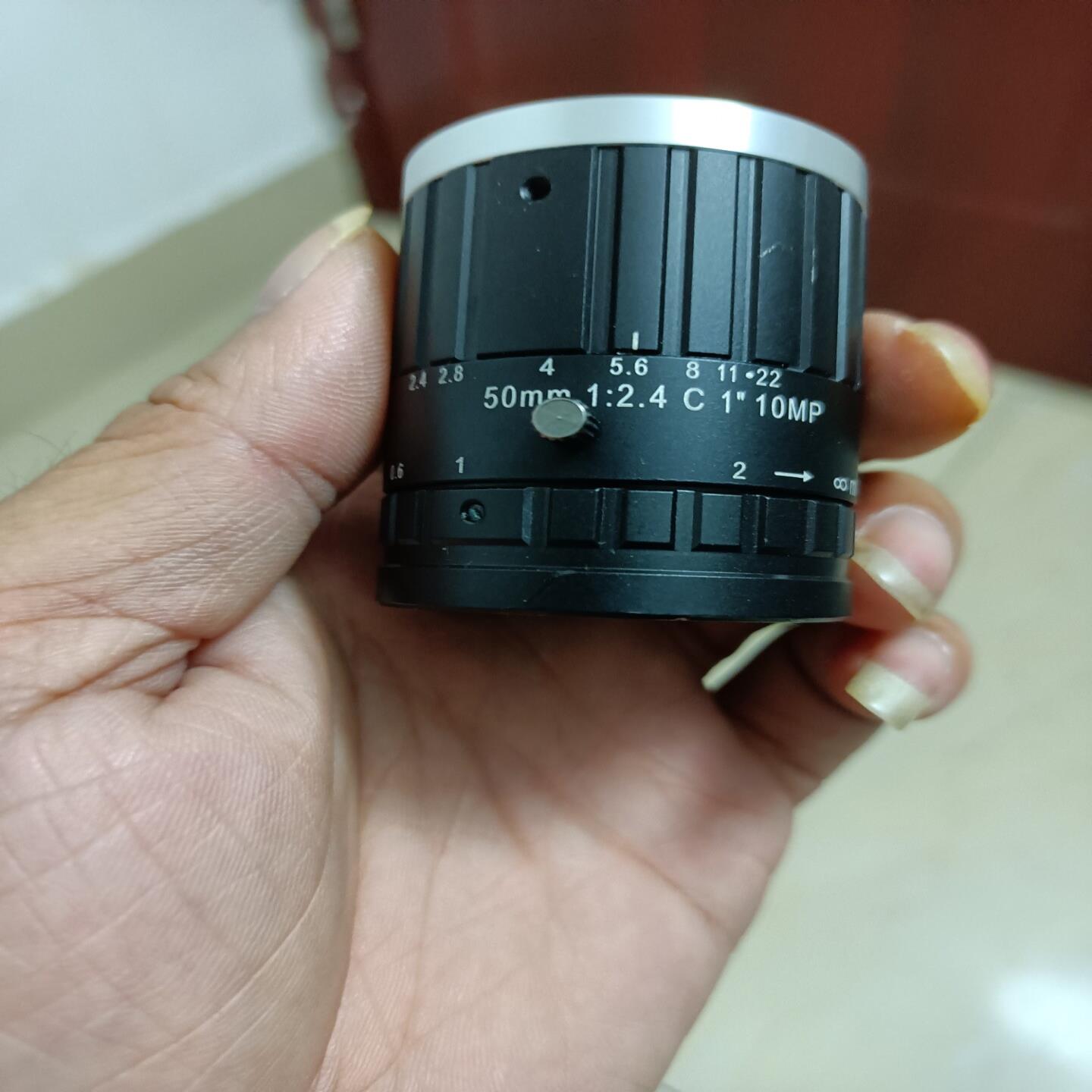 海康1000w镜头50mm  1:2.4  C   10MP