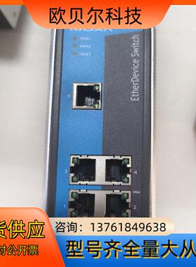 MOXA EDS 305 工业以太网交换机闲置保