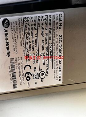 【荣强工控】AB变频器22C-D060A103主板2945401705