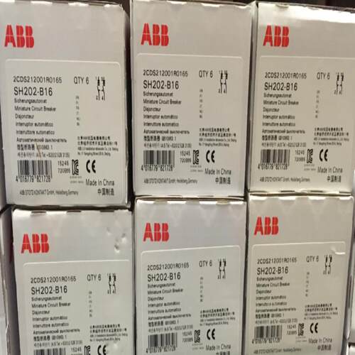 ABB微型断路器 SH202-B63 / SH202-C63 2P 63A