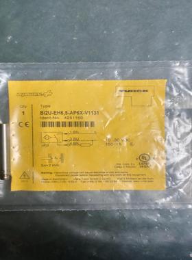 全新原装正品 TURCK图尔克 Bi2U-EH6，5-AP6