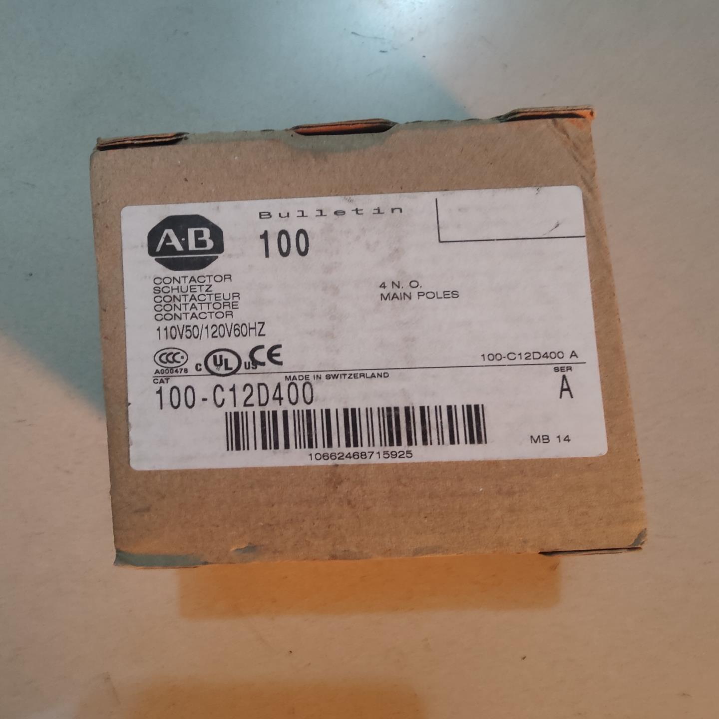 罗克韦尔 全新原装 100-C12D400 只有