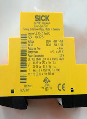 [德峰]西克SICK安全继电器 UE10-2FG2D0 ，拆封未使用