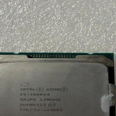 E5 1660V4 拆机cpu 请看清楚再拍 谢谢