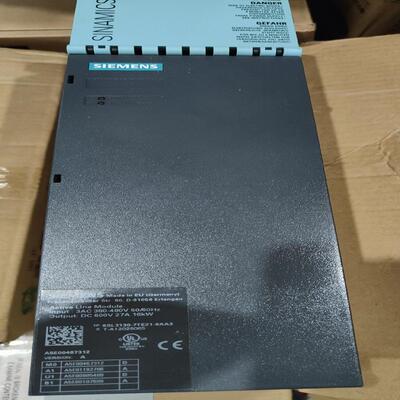 【工控自动化】SINAMICS S120电源模6SL3130-7TE21-议价