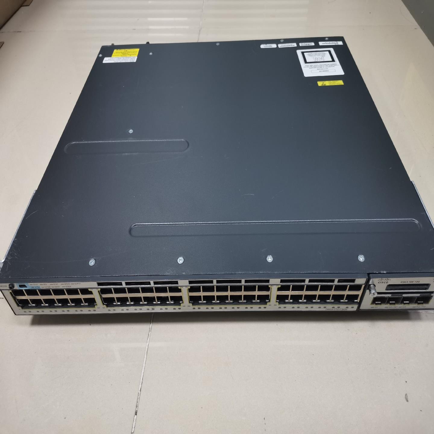 ws-c3750x-48t-s原装 测试完好