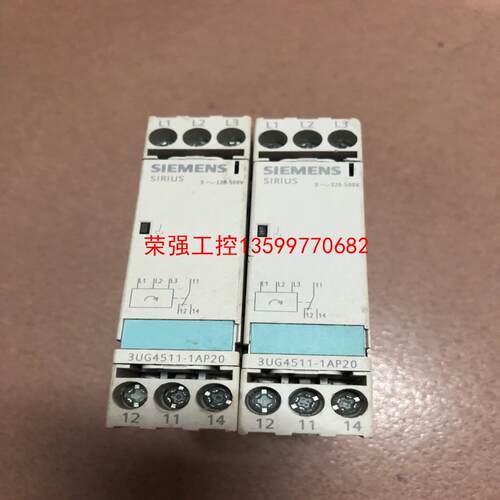 【荣强工控】西门子3UG4511一1AP20相序保护器。功能正常。成色如