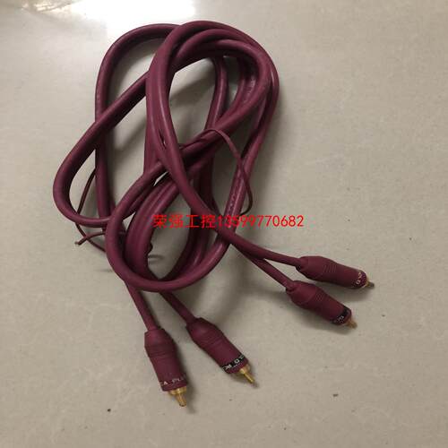 【荣强工控】GOLD RCA PLUG 音频信号线，