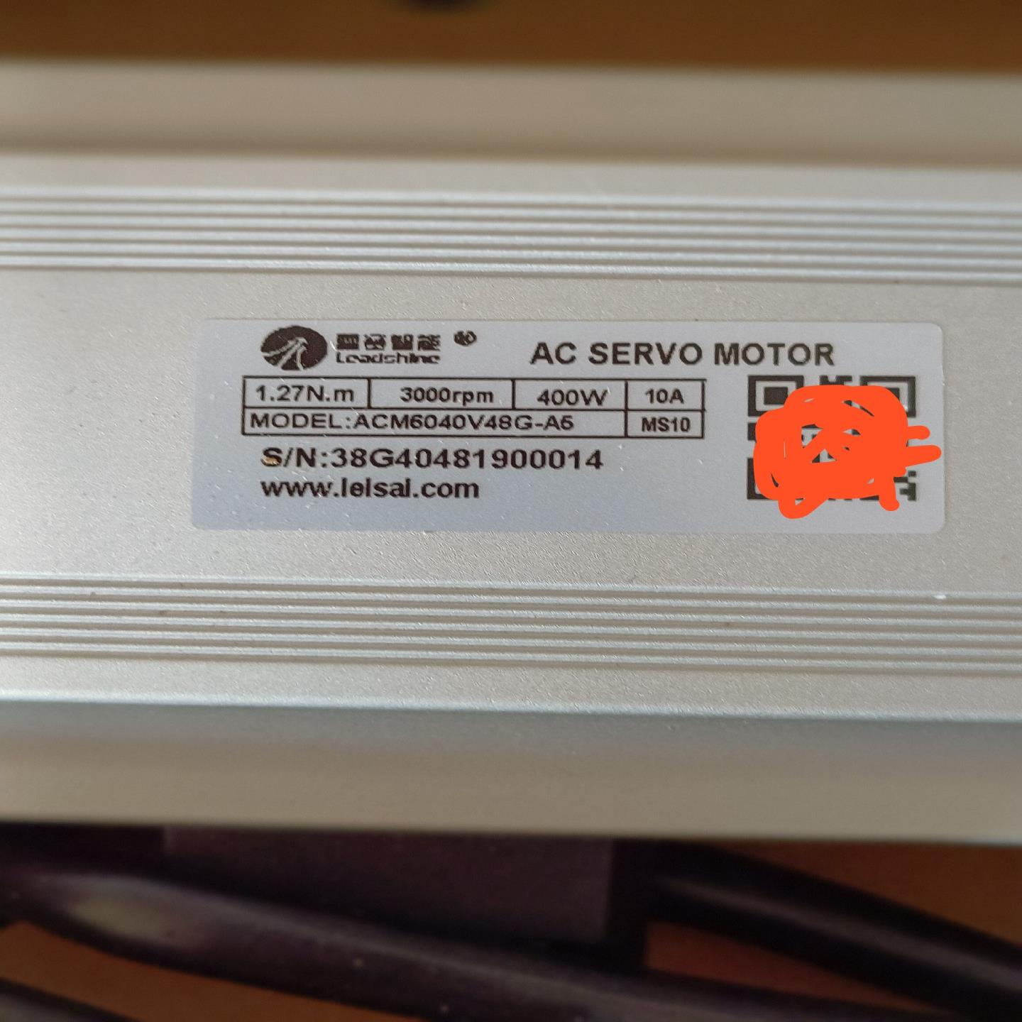 （设备配件）雷赛400W伺服电机ACM6040V48G-A6伺服电机，控