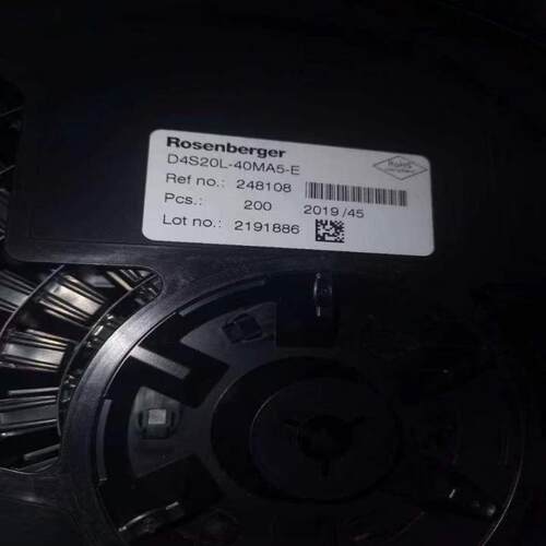 Rosenberger罗森伯格HSD同轴连接器D4S20L-