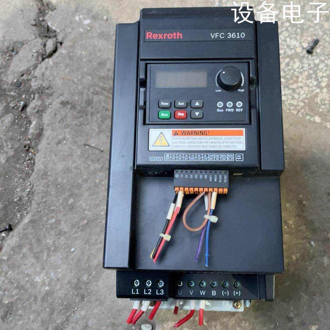 (设备配件）力士乐变频器VFC3610-5K50，拆机一台，成色很新功能