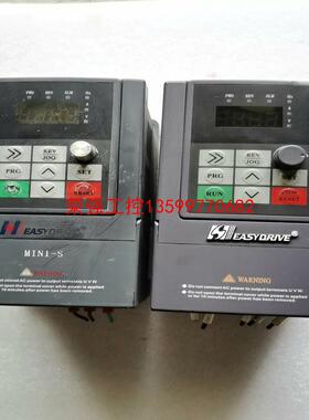 【荣强工控】二手易驱变频器MINI-S-2S0007M 12A，0.75