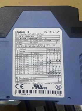 knick科伲可隔离模块p15000F1议价(崽崽配件）