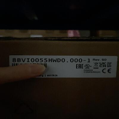 贝加莱伺服驱动器8BVI0055HWD0.000-1全新.