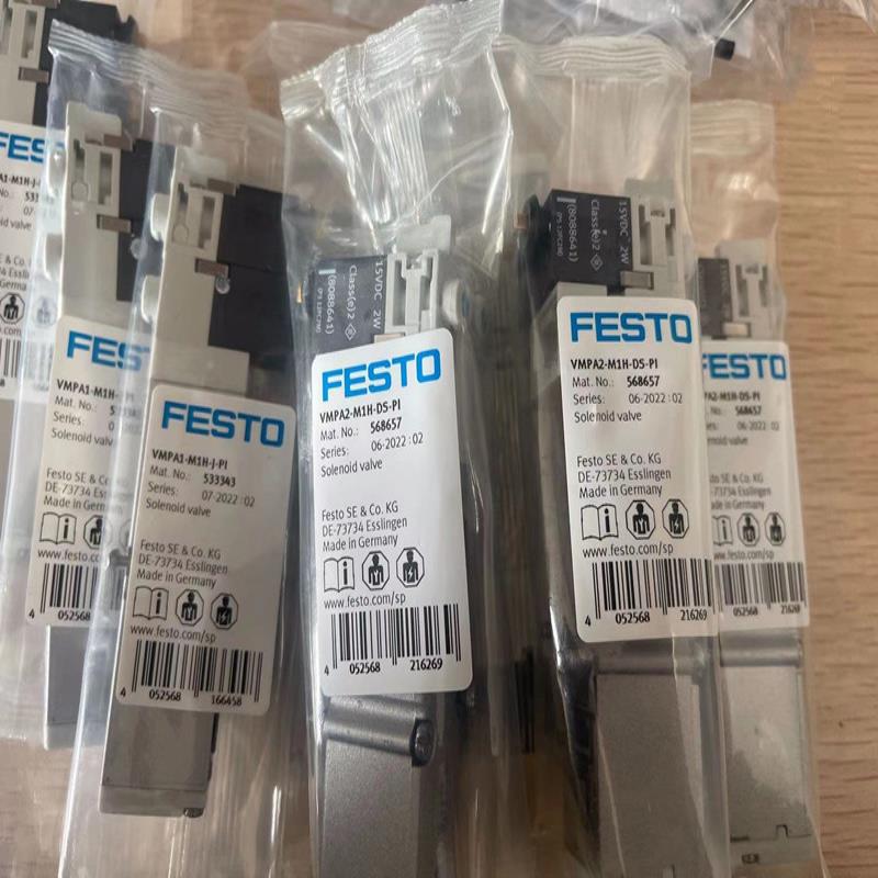 FESTO电磁阀VUVG-BK10-T32C-M52-AT-F-1H2L-S80425548042555议价