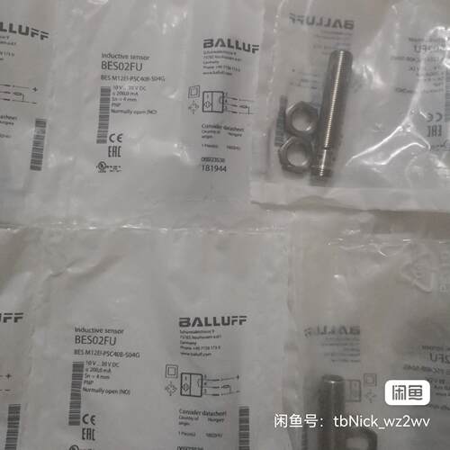 BALLUFF巴鲁夫 BES02FU BES M12EI-P