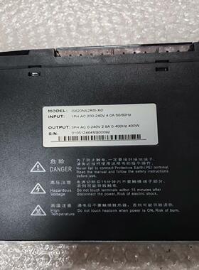 （设备配件），XD以上-W汇川400IS620NS2R8I9一台新驱动器