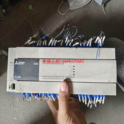 【荣强工控】三菱FX3U-80MT/ES-A包好的台版功能包好的成色可以