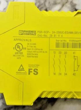 {雅致机械商行}菲尼克斯 PSR-SCP-24-230UCESAM43X