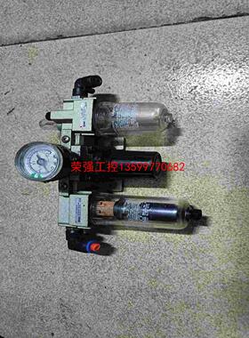 【荣强工控】SMC油水过滤器三连件，型号AF2000-02+AR2000