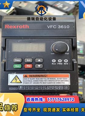 力士乐变频器VFC3610-0K75-1P2-MNA-7P议价